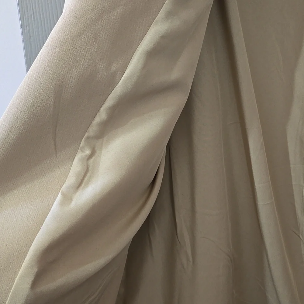 Beige Women's Blazer - Picture 5 of 6